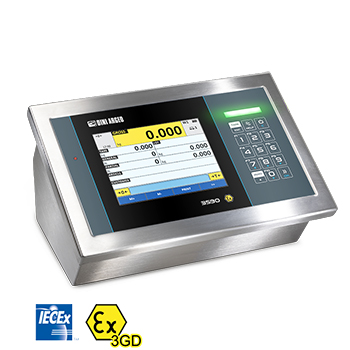 3590EGT-IECEX3GD "TOUCH": مؤشر شاشة اللمس للمناطق Ex 2 و 22